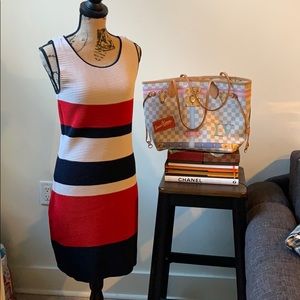 Color block sleeveless dress
